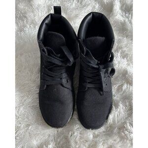 Dr. Martens Women's Black Maelly Combat Ankle Lace‎ Sneaker Boots Size 7 Grunge